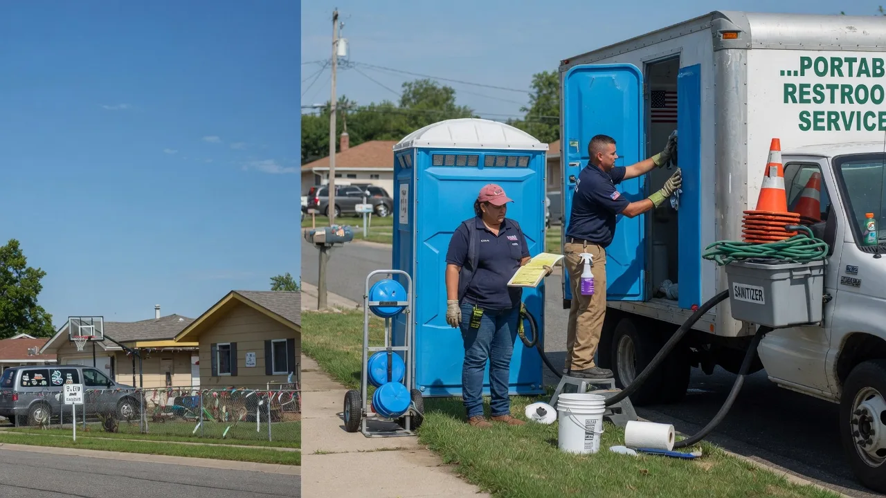 Porta Potty Rental in Bryson, TX near me